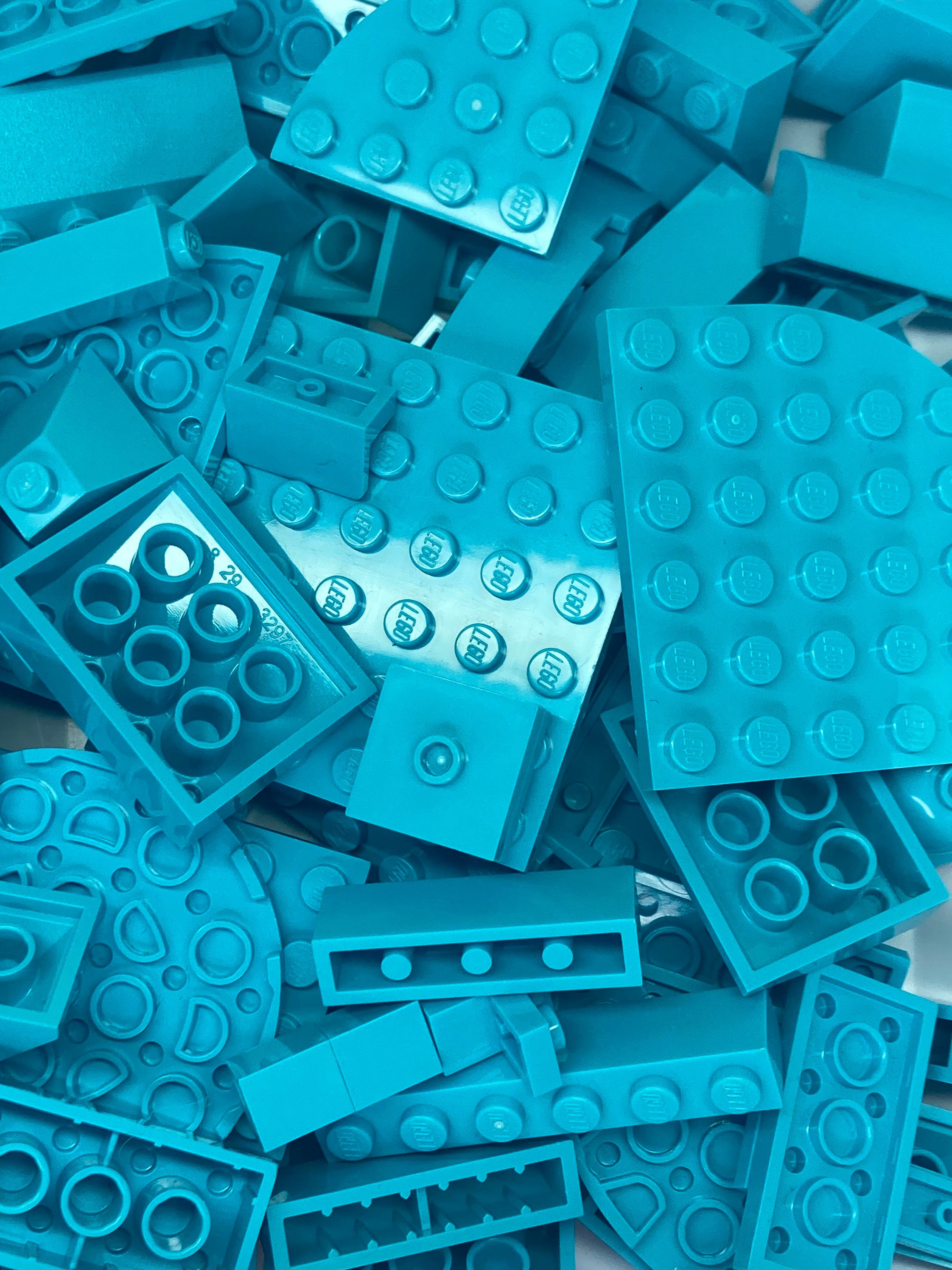 Blue lego bricks hotsell