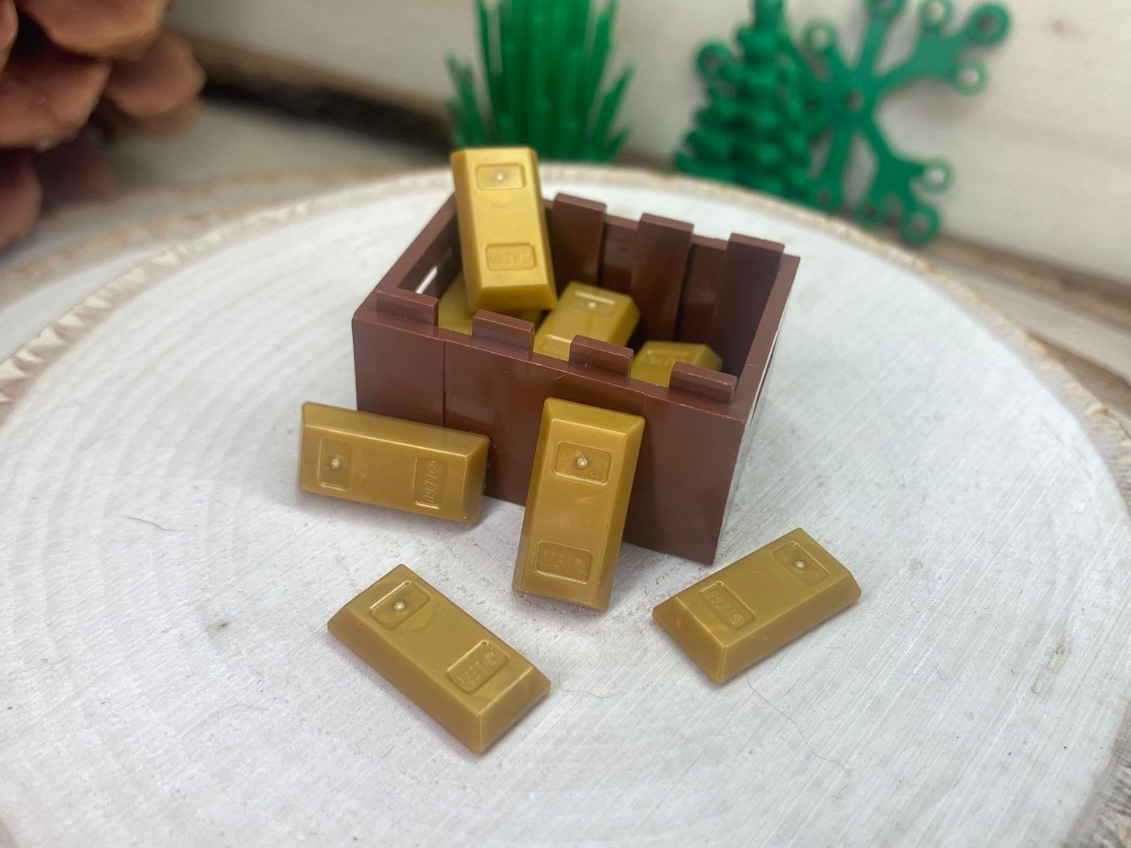 Lego gold bar piece hotsell