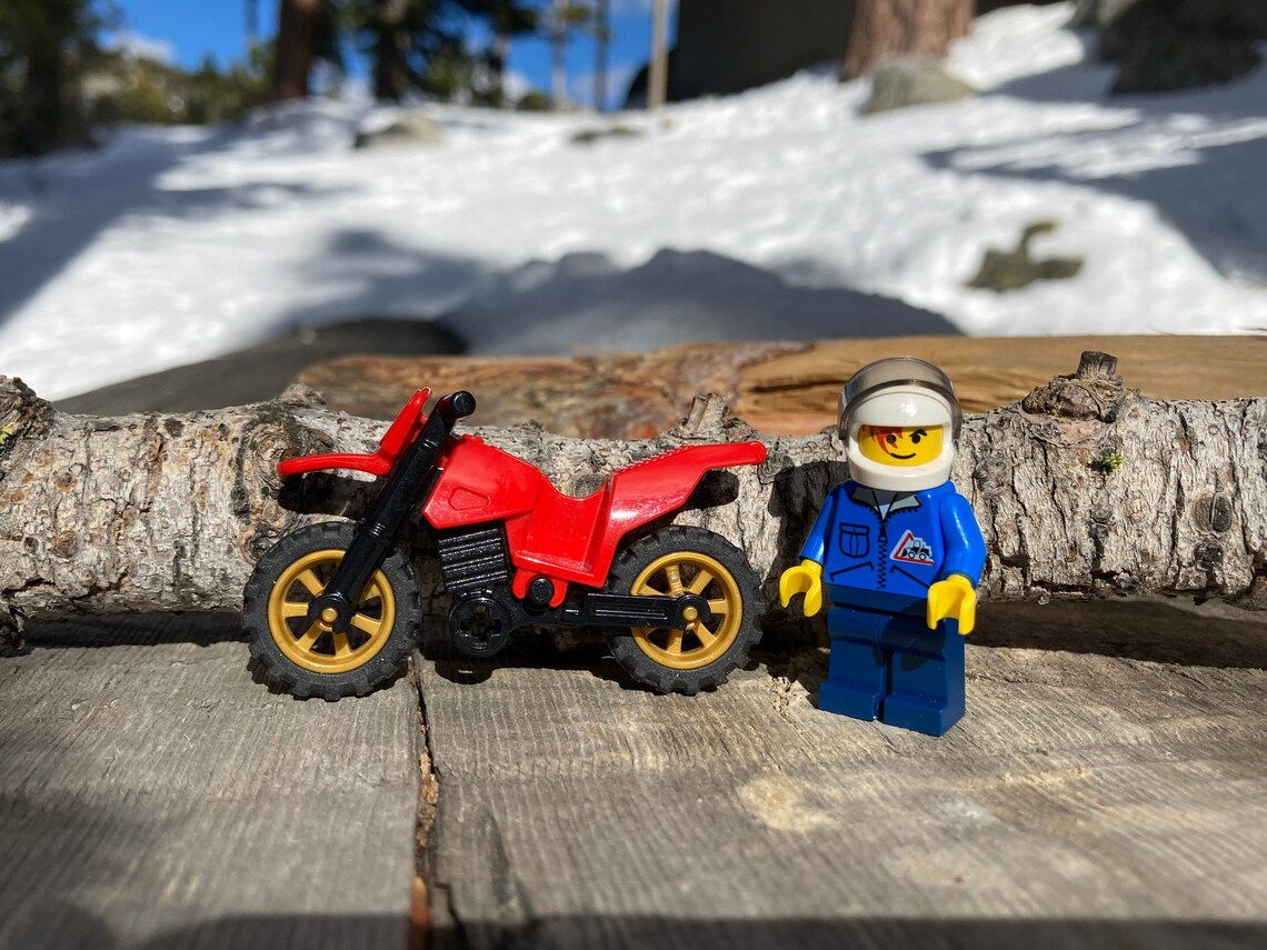 Motorcycle Dirt Bike LEGO® Funpack Includes a Figure and Etsy Ireland