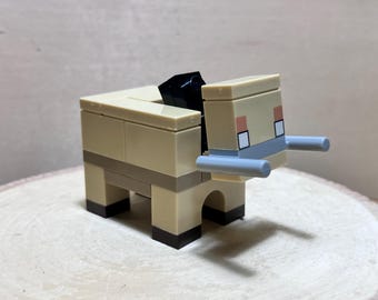 Genuine LEGO Minecraft Hoglin with Tan Face – 23-Piece Build - Genuine LEGO® Animal