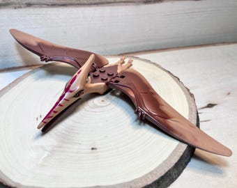 Medium Nougat Pteranodon Dinosaur with Reddish Brown Back - Genuine LEGO® Dinosaur