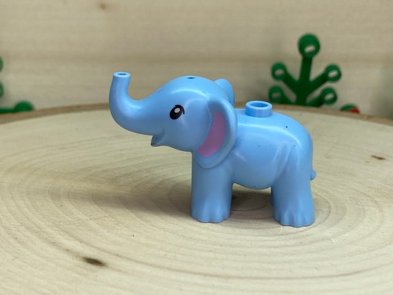 Baby Elephant With Bright Pink Friends Genuine LEGO® Etsy