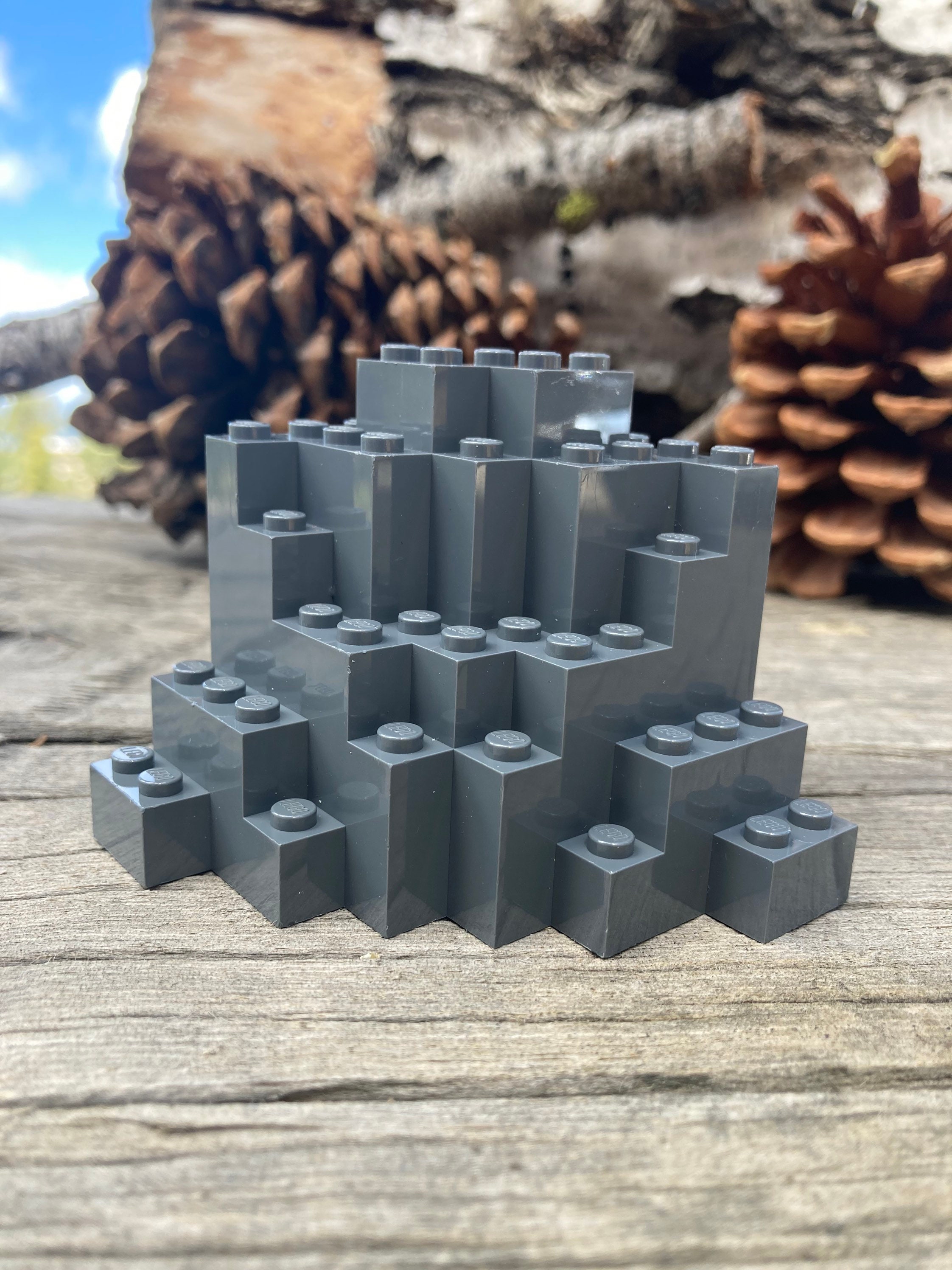 Rock Panel 8 X 8 X 6 Medium Symmetric (MURP) - Genuine LEGO