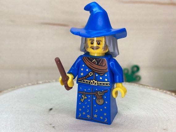 Castle Wizard Holding a Wand Castle Genuine LEGO® Etsy Sweden