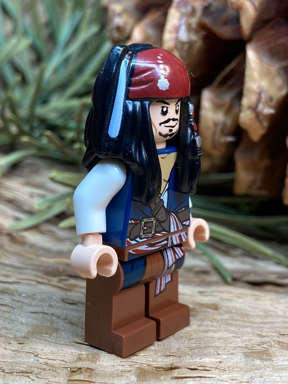 Jack Sparrow Pirates of the Caribbean Genuine LEGO® - Etsy