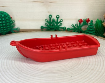 Row Boat, 14 x 5 x 2 with Oarlocks - Genuine LEGO® Vehicle