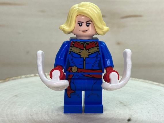 Captain Marvel With Bright Light Yellow Hair Super Heroes: Avengers Genuine  LEGO® Minifigure -  Canada