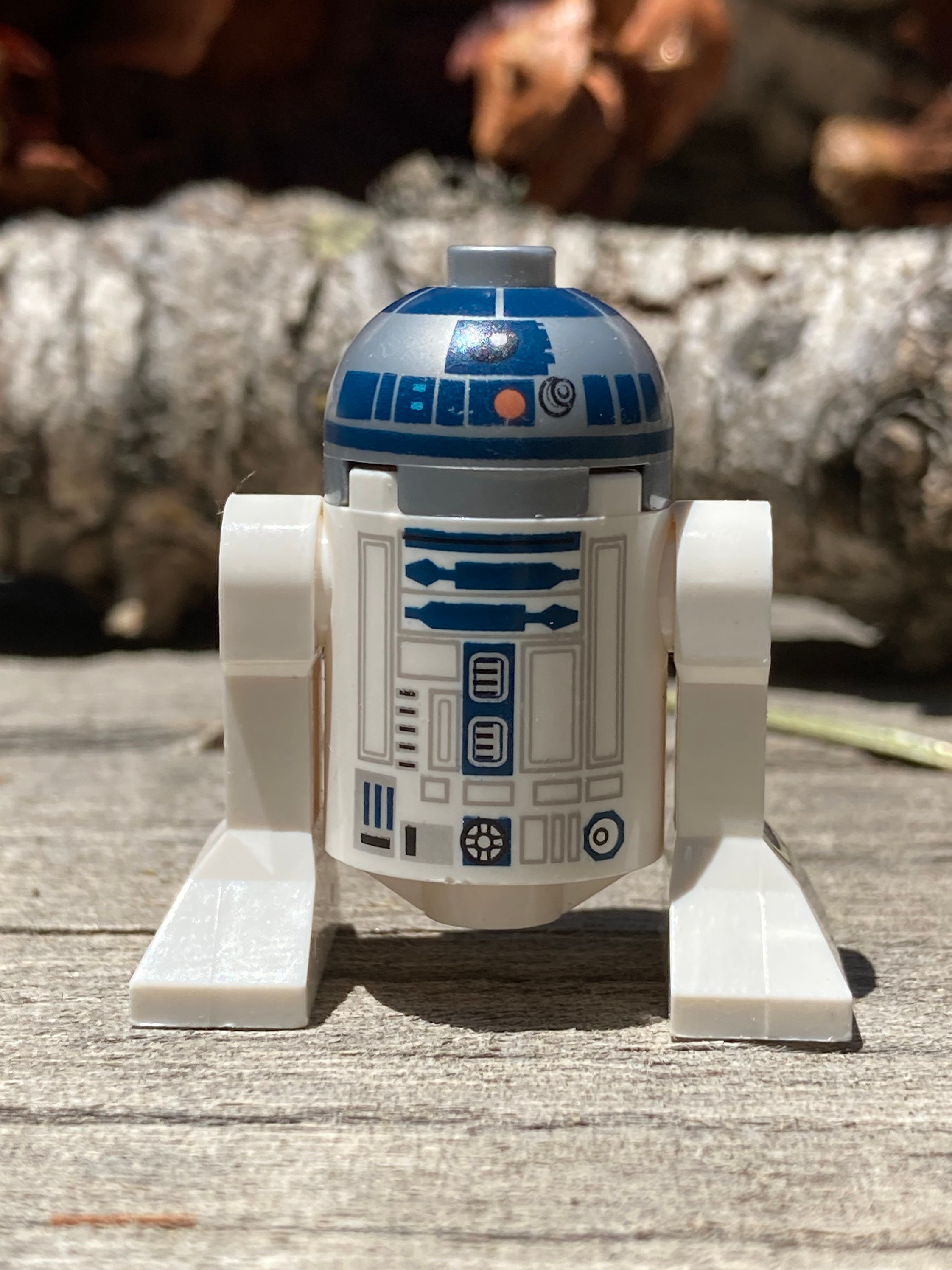 R2 D2 Astromech Droid With a Flat Silver Head Star Wars Genuine LEGO Minifigure Etsy