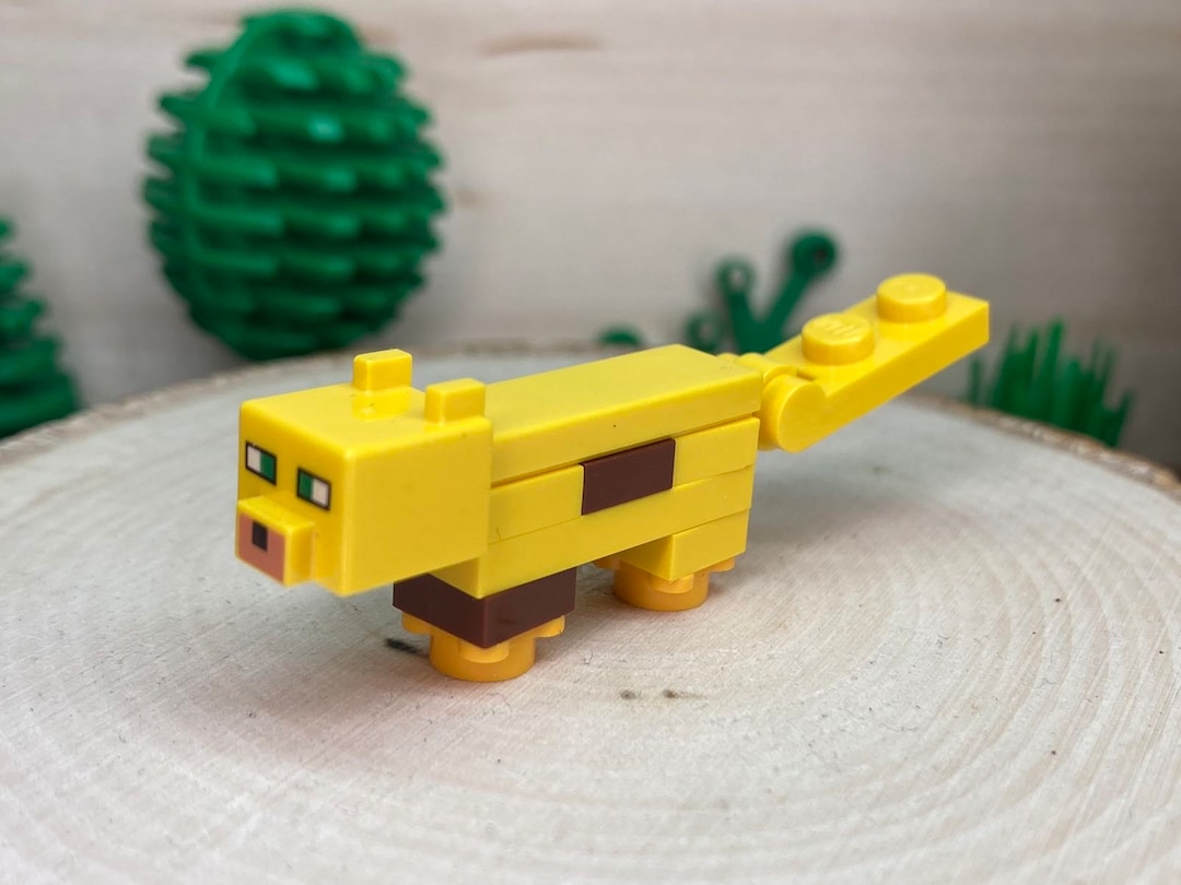 Minecraft Ocelot Genuine LEGO Animal Etsy UK