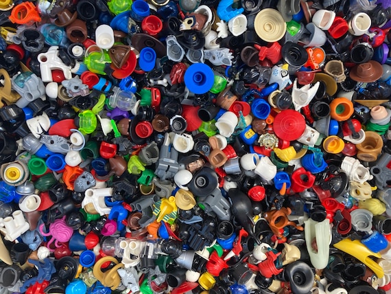 Minifigure Helmet Hat 20 Variety Pack Genuine LEGO Etsy