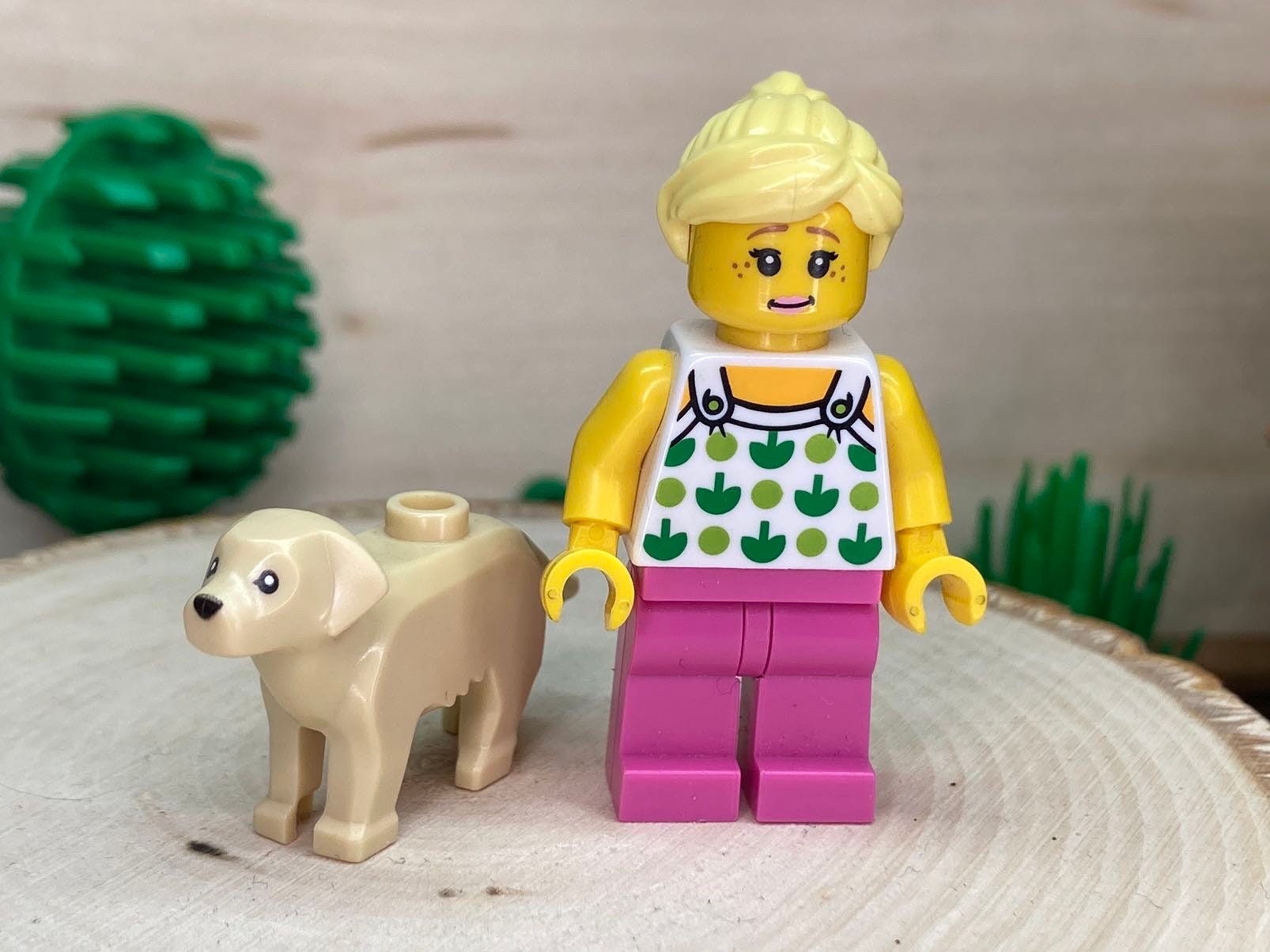 Lego golden retriever minifigure hotsell