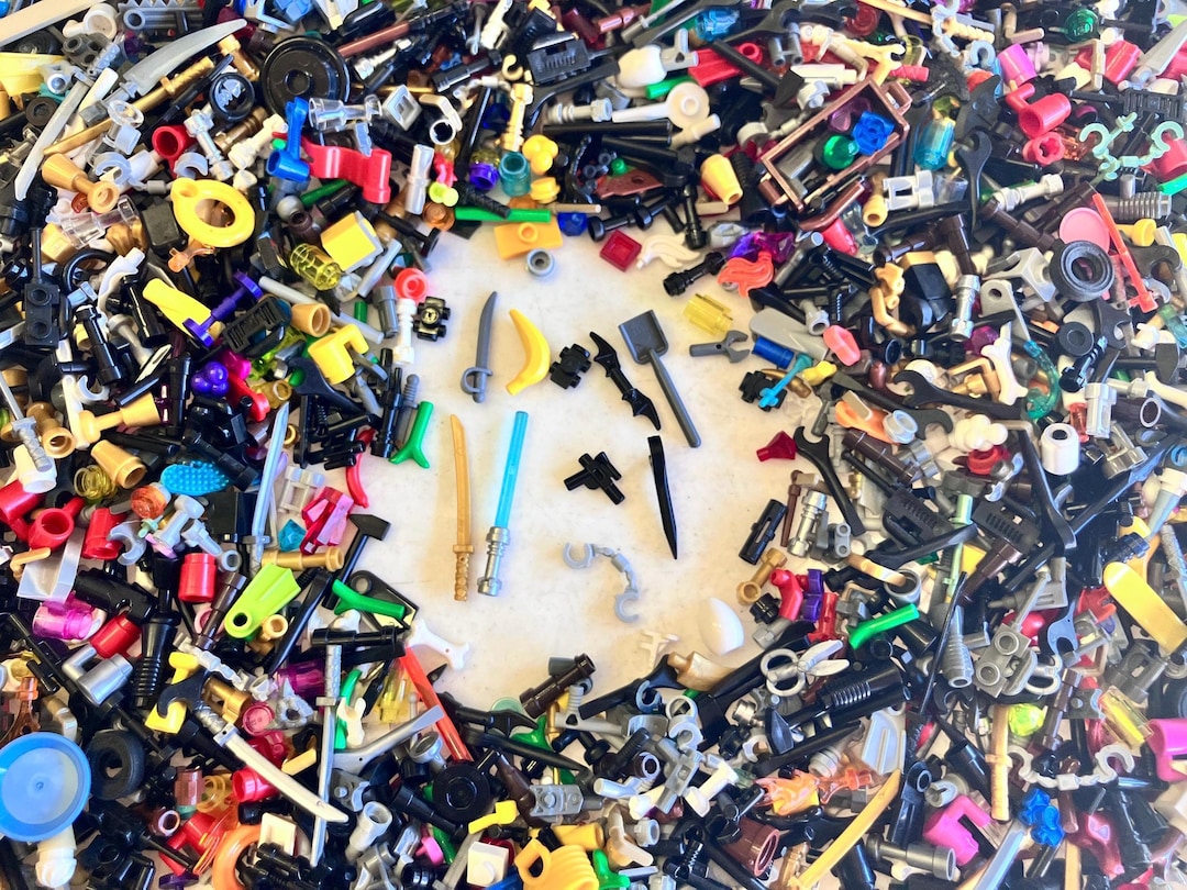 Lego minifigures accessories sale