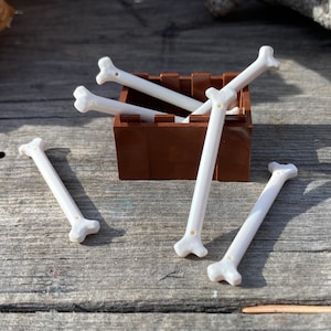 Crate of Long Bones, 6 Pack - Genuine LEGO® Accessory