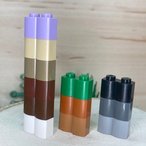 1x2 Log Brick, 12 Pack, You Pick the Color – 100% Genuine LEGO®