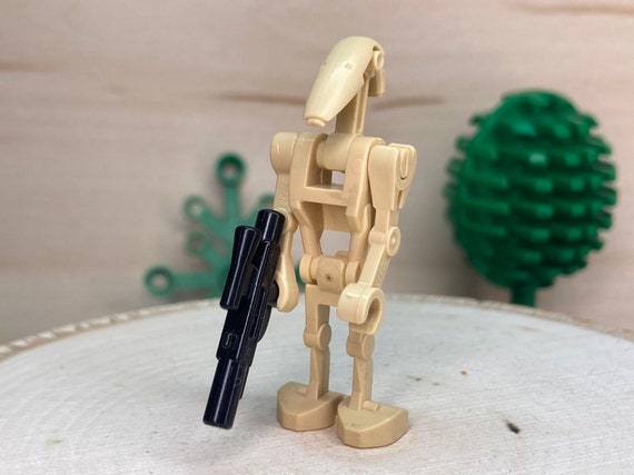 Battle Droid Holding a Medium Blaster Star Wars, Genuine LEGO® Minifigure -   Hong Kong
