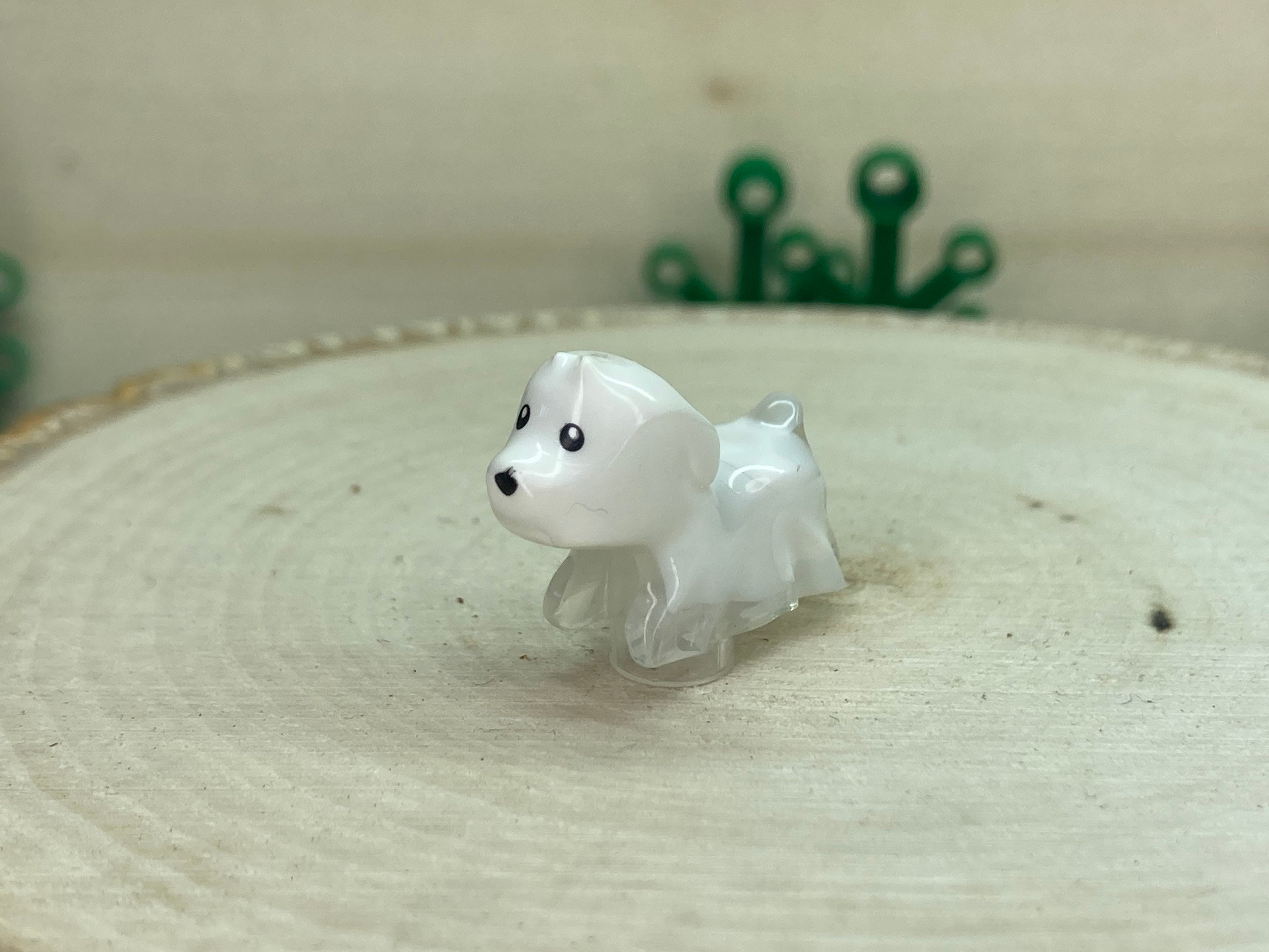 Dog Ghost With Marbled White Pattern spencer Hidden Side Genuine LEGO Animal Etsy