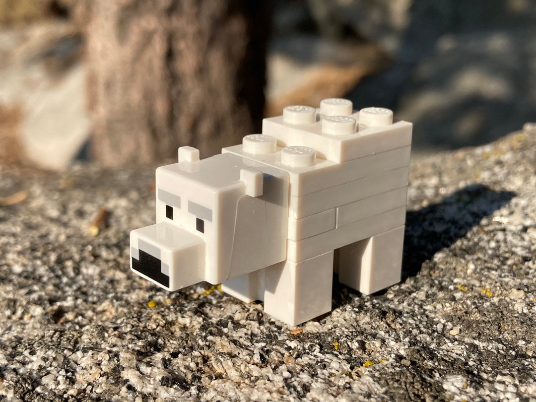 Baby Polar Bear MC Genuine LEGO® Animal Etsy