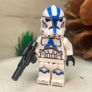Clone Trooper, 501st Legion with Blaster - Star Wars: Clone Wars, Genuine LEGO® Minifigure