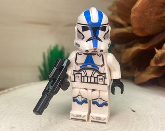 Clone Trooper, 501st Legion with Blaster - Star Wars: Clone Wars, Genuine LEGO® Minifigure