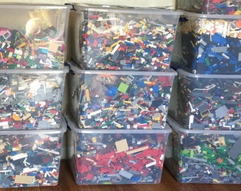 Clean 100% Genuine LEGO® by the pound - 2 Pound Pack FREE Domestic Shipping!!!