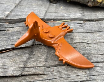 Dinosaur Pteranodon, Dark Orange - Genuine LEGO® Animal