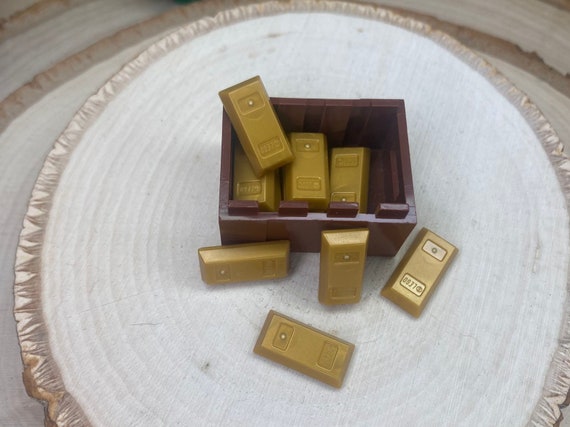 Crate of Gold Bars, 10 Pack - Genuine LEGO® Accessory - Etsy