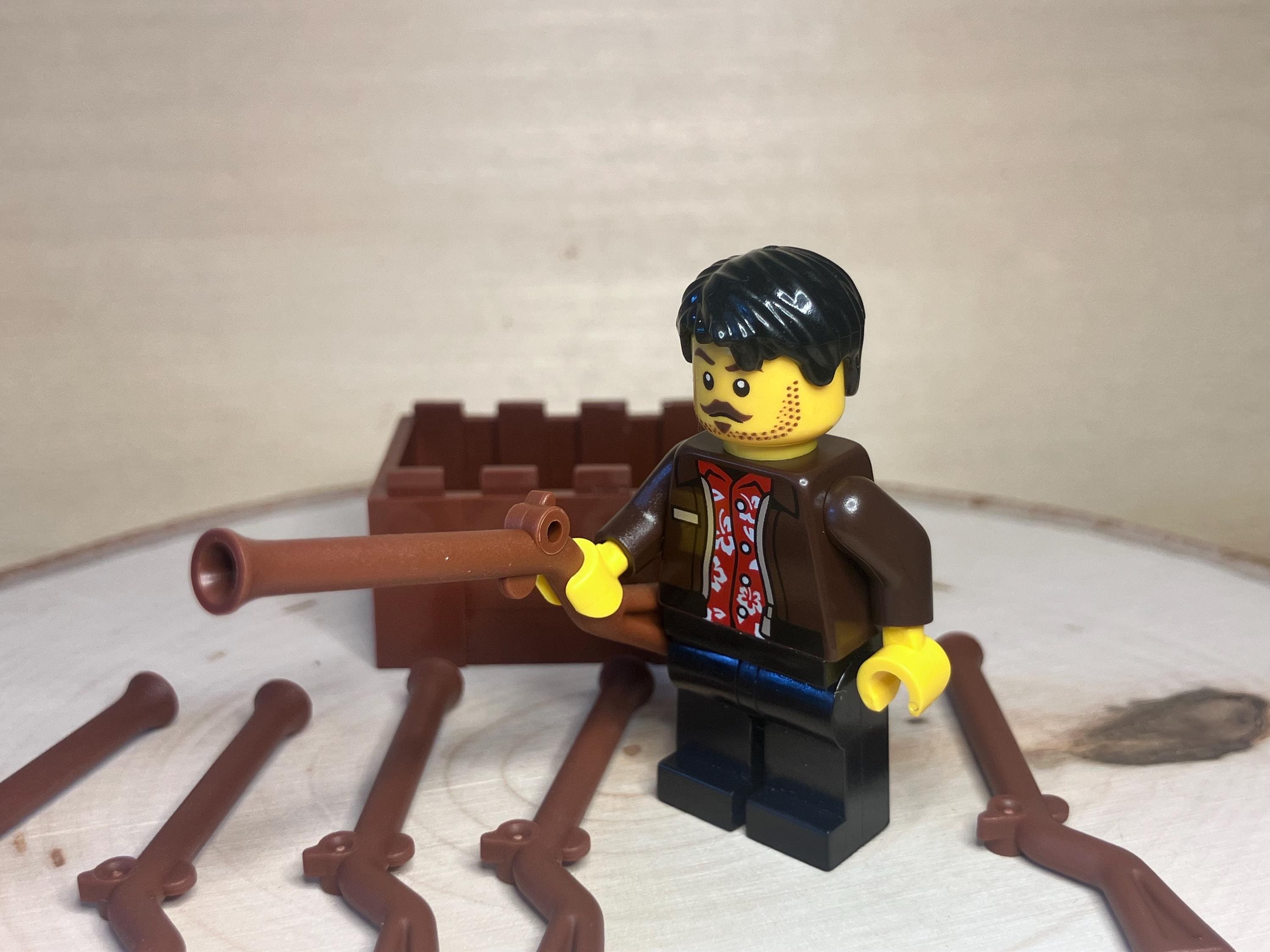 Flintlock Rifles, Reddish Brown 6-pack With Crate – Genuine LEGO ...