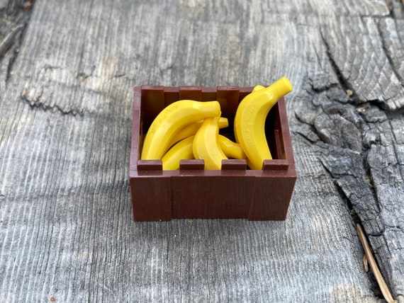 Crate of Bananas, 6 Pack - Genuine LEGO® Accessory - Etsy Canada