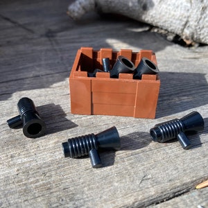 Crate of Megaphones, 6 Pack - Genuine LEGO® Accessory