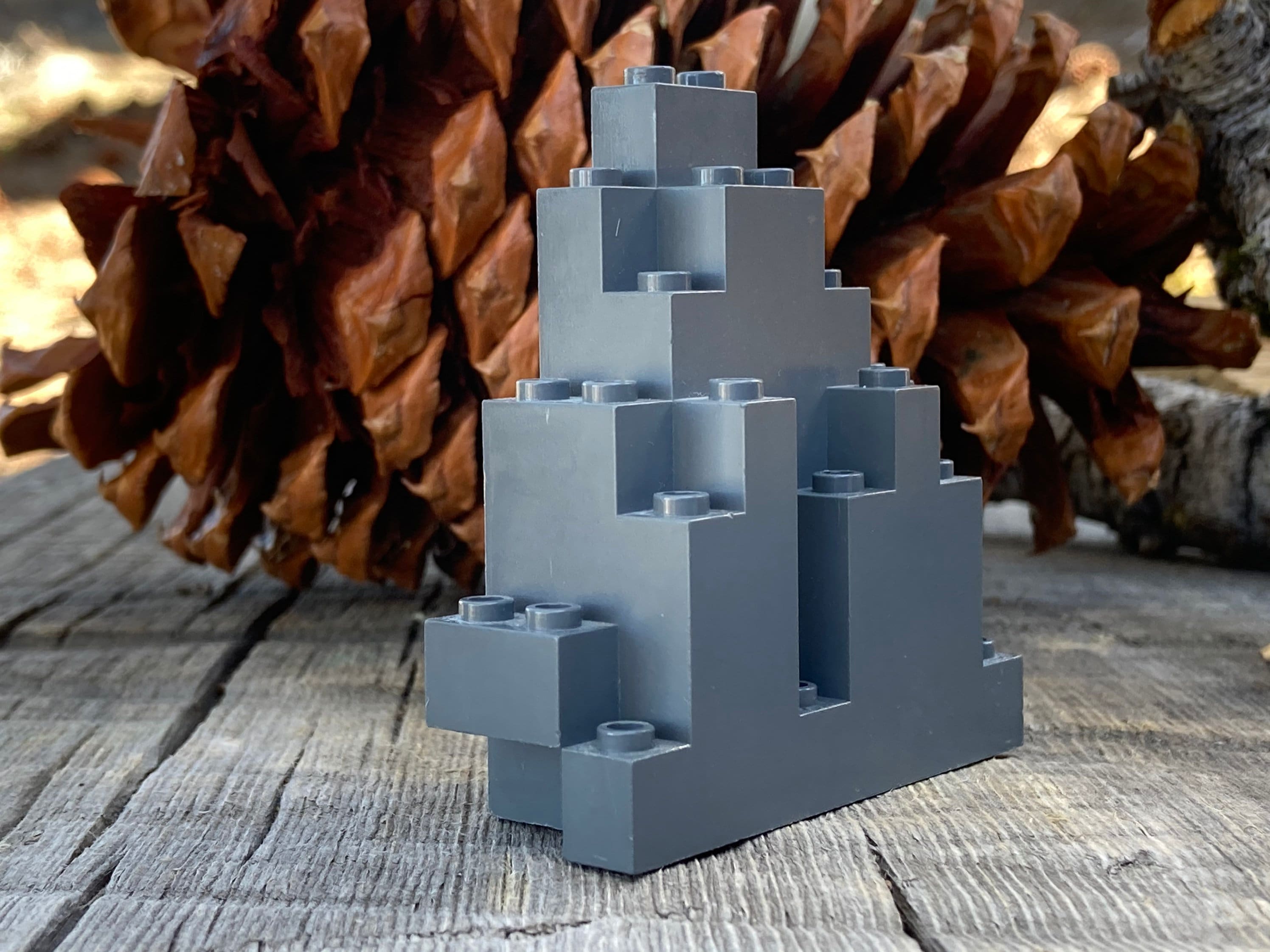 Rock Panel 3 X 8 X 7 Triangular (LURP) - Genuine LEGO® Landscape