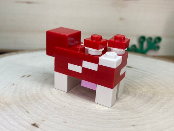 Cow Mooshroom MC Genuine LEGO Animal Etsy