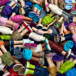 10-Pack LEGO® Friends Minifigure Legs – Genuine LEGO® Minifigure Parts