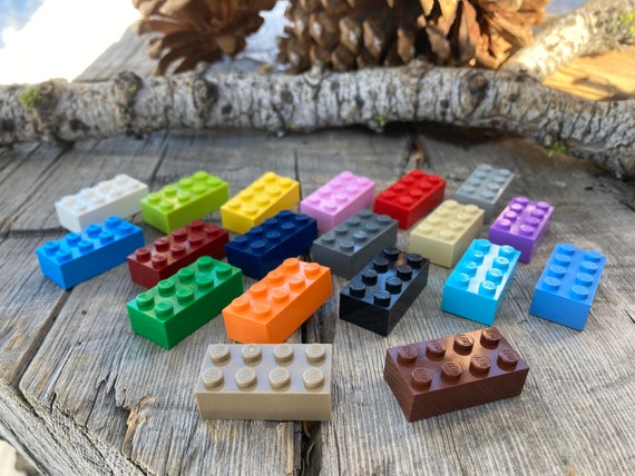 Lego Orange Brick 2X3 25 Pieces NEW