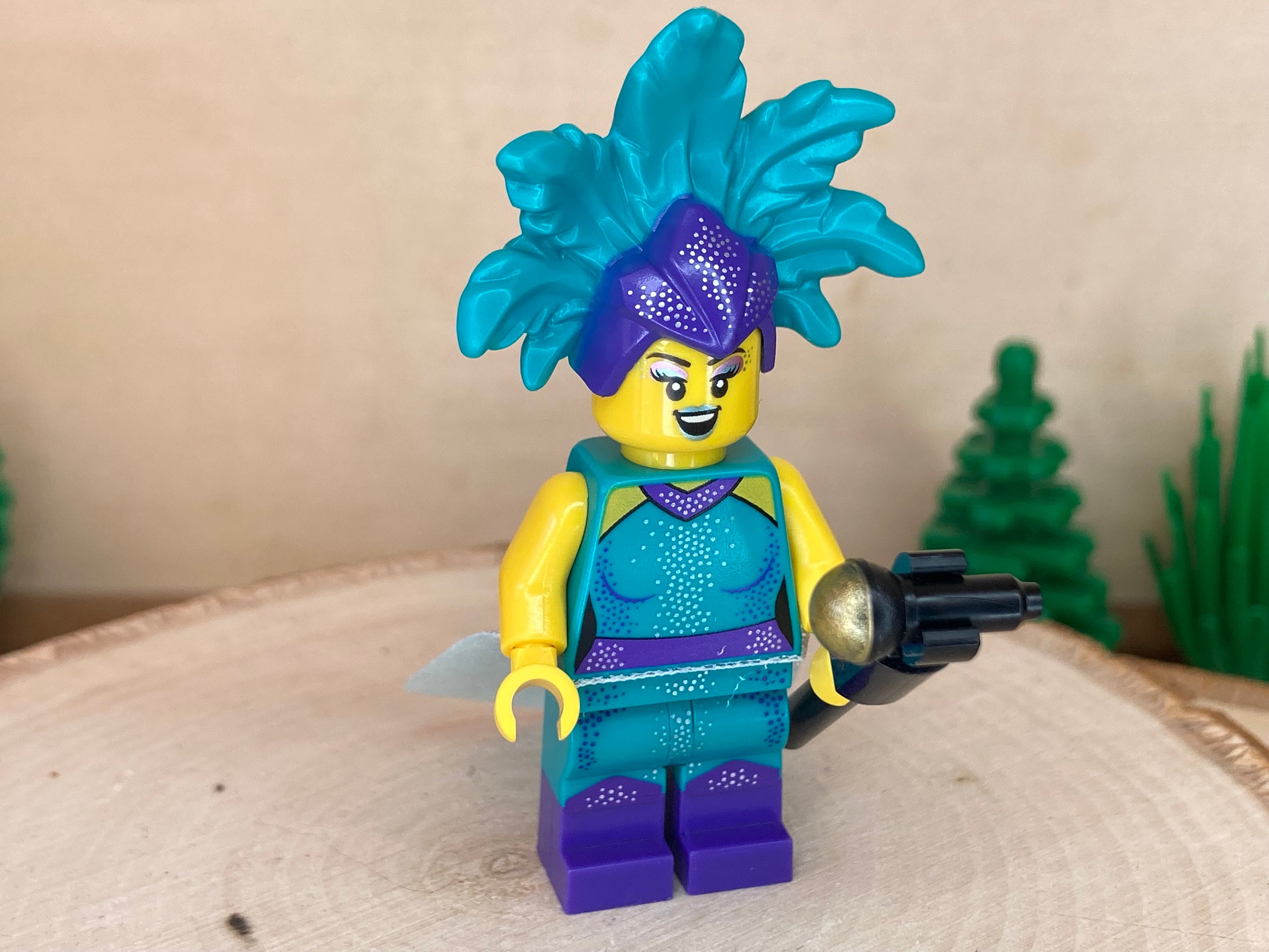 Cabaret Singer With a Mic - Genuine LEGO® Minifigure - Etsy
