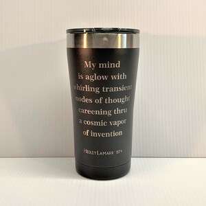6x5 My Mind Is Aglow Quote Hedley Lamarr Blazing Saddles Etsy