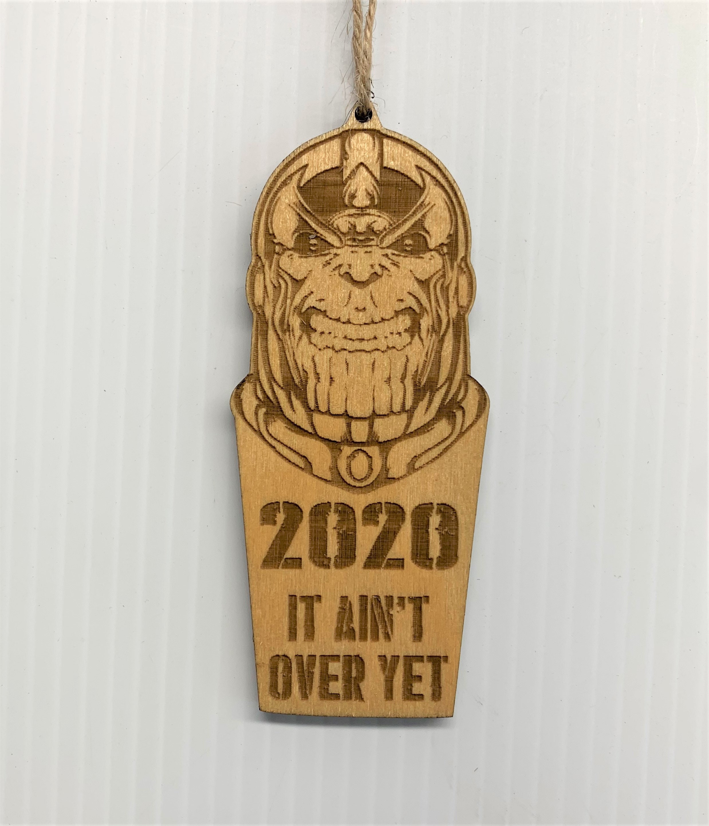 Thanos Christmas Ornament Laser Cut Birch Plywood | Etsy