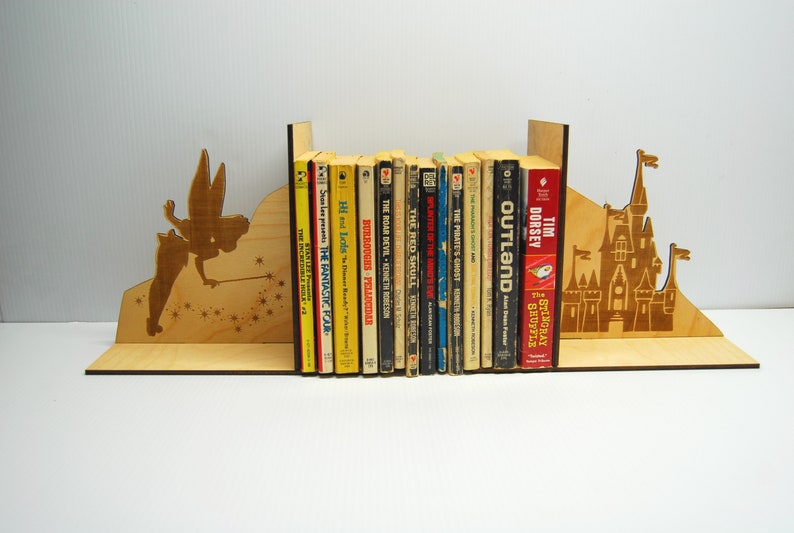 Bookends Dumbo Disney Gift Custom Lasered Wooden Etsy