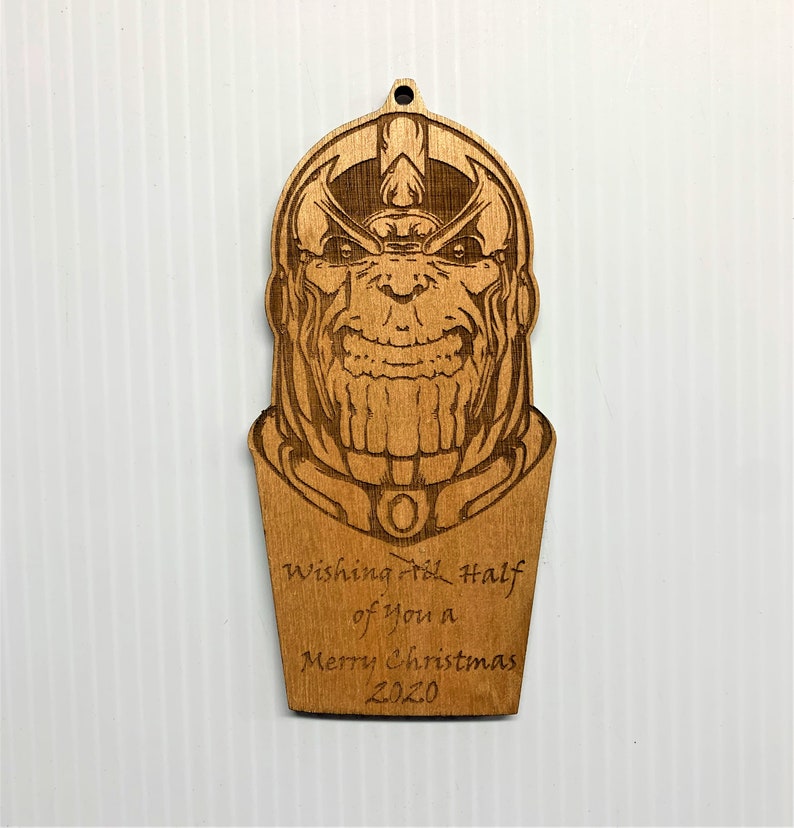 thanos hallmark ornament
