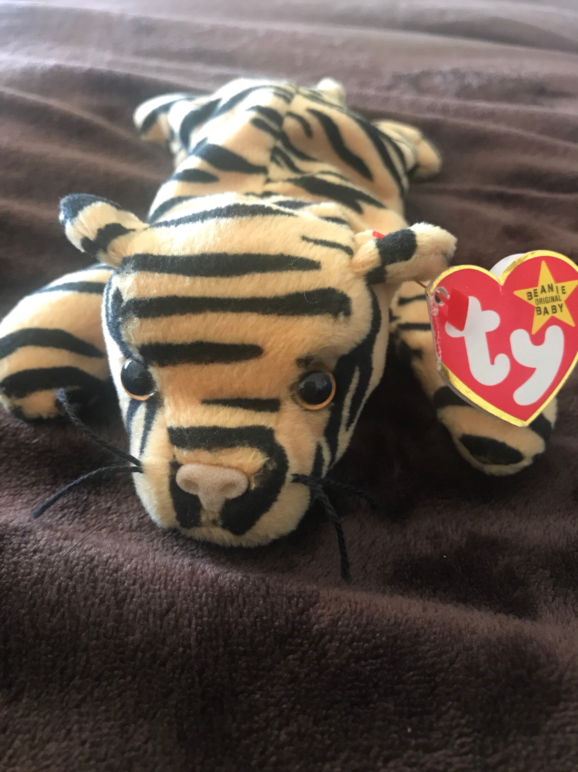 Rare Stripes 1995 beanie baby | Etsy
