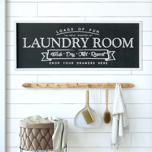 Laundry Room Sign Drop Your Drawers Here Gift for Him Gift for - Etsy