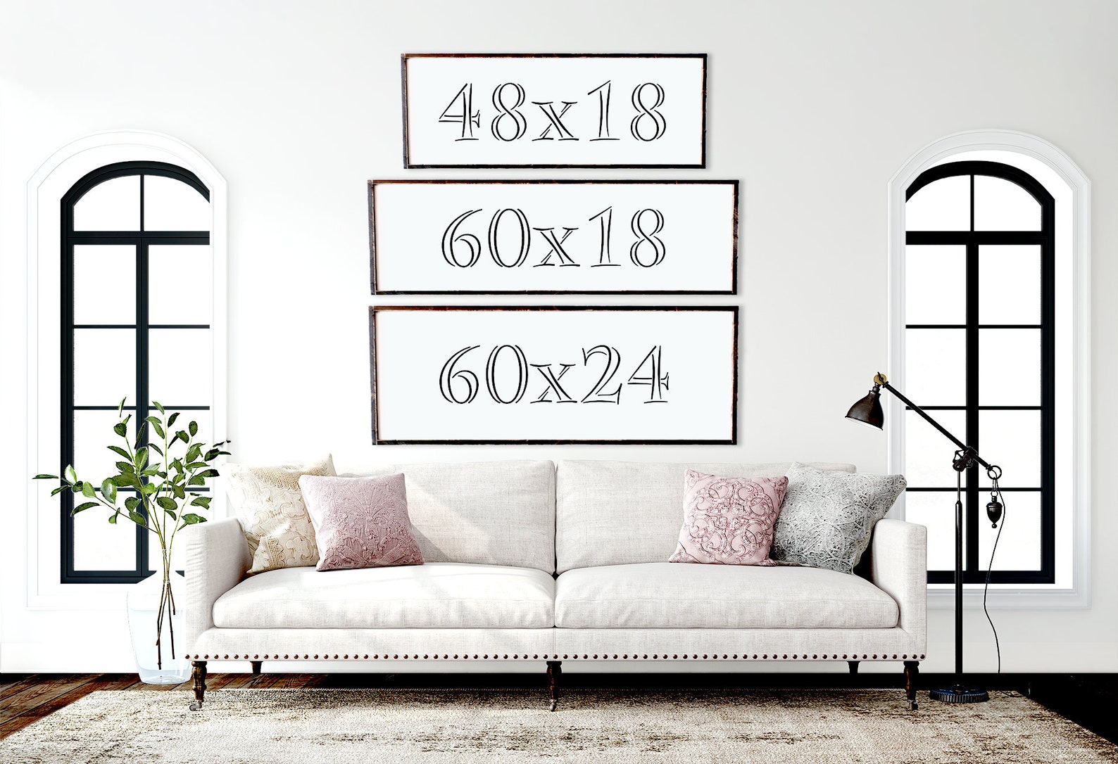 Last Name Wall Decor Personalized Wood Wall Art Modern Etsy