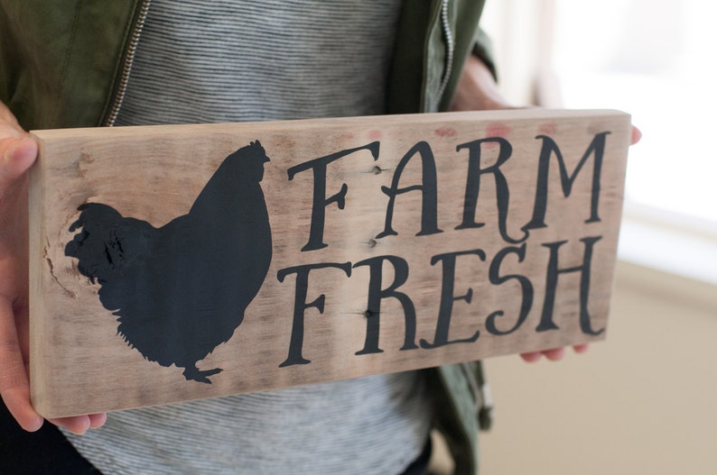 Reclaimed Wood Home Decor Sign Farmhouse Decor Kitchen Sign Etsy