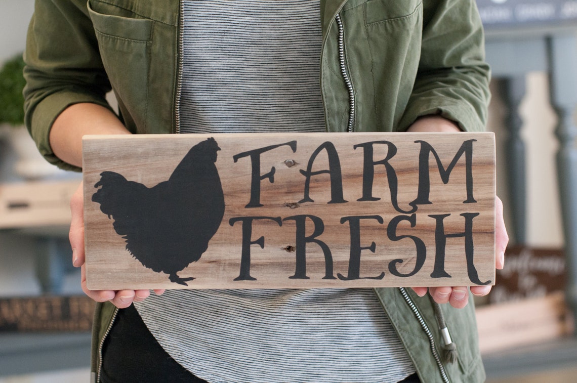 Reclaimed Wood Home Decor Sign Farmhouse Decor Kitchen Sign Etsy