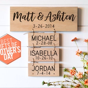 Family Gift Reclaimed Wood Custom Family Name Signs image 8