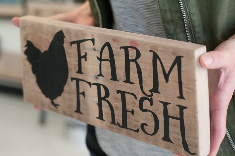 Reclaimed Wood Home Decor Sign Farmhouse Decor Kitchen Sign Etsy