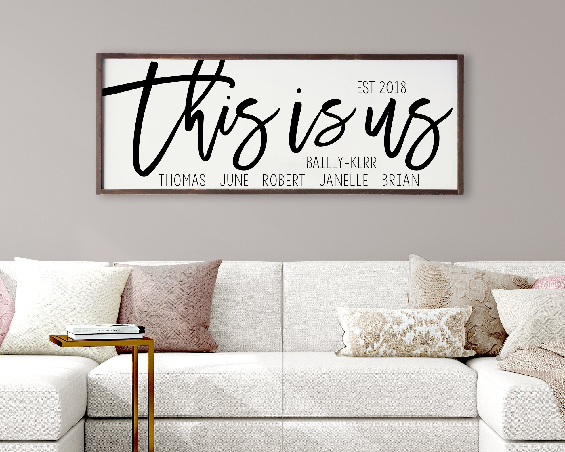 This is Us Signthis is Us Wall Decor This Us Wall Hanging Etsy Australia