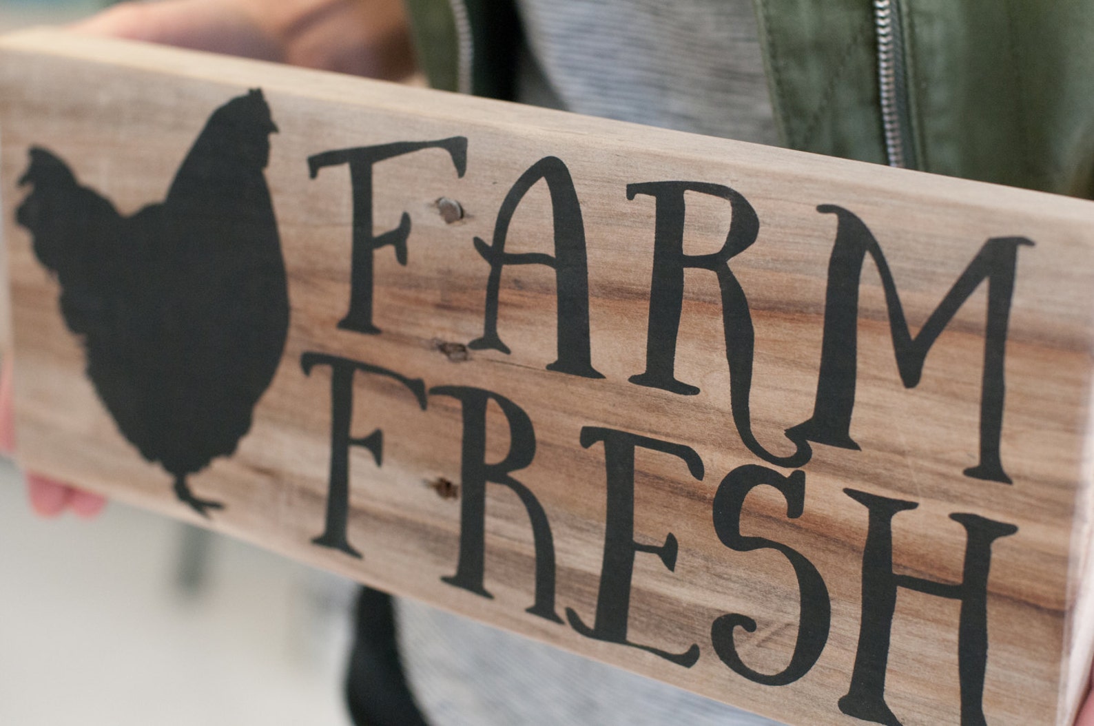 Reclaimed Wood Home Decor Sign Farmhouse Decor Kitchen Sign Etsy