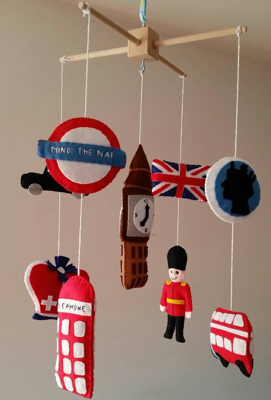 Baby Cot Mobile London Baby Cot/ Crib Mobile Baby Mobile Etsy Canada