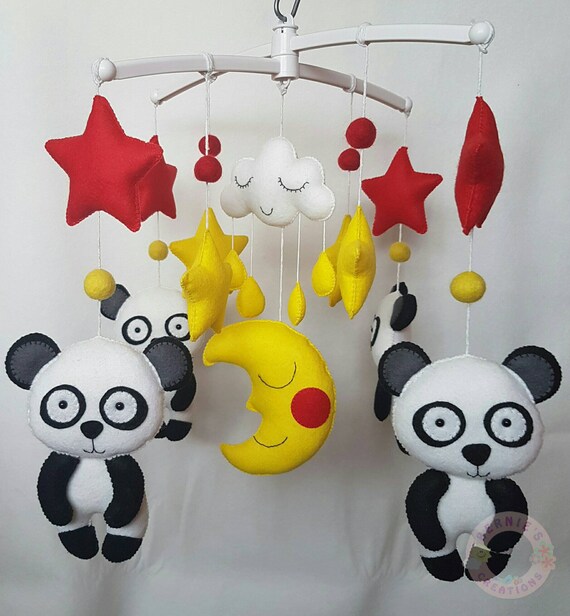panda cot mobile