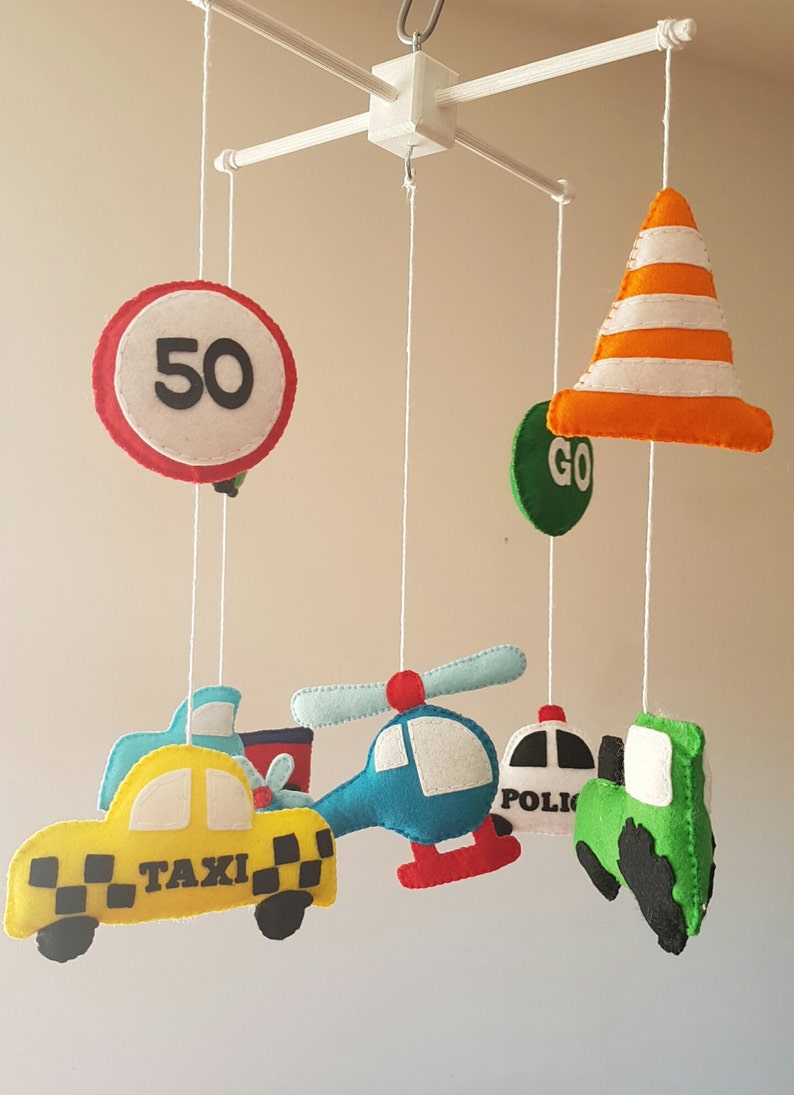 Baby Mobile Transport Mobile Cot Mobile Crib Mobile Etsy UK